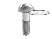 開槽圓頭螺釘 AN 255