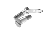 80°開(kāi)槽沉頭臺(tái)階螺釘 AN 555