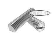 開(kāi)槽短圓柱端緊定螺釘 ASME B18.6.2