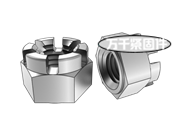 精制單倒角六角螺母-墊圈面 BS 1083