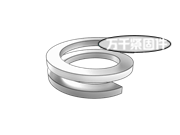 D型雙層彈簧墊圈 BS 1802