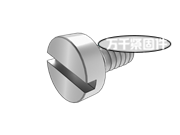 精密用有槽大平頂錐頭螺釘 CNS 4362