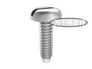 開(kāi)槽盤(pán)頭自攻釘F型 DIN 7971