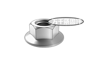 細(xì)牙六角法蘭螺母 EN 14218