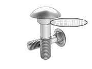 加強半圓頭方頸螺栓 B型 GB 794