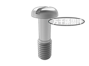 開槽盤頭不脫出螺釘 GB 837