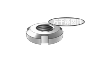 滾動軸承用4槽鎖緊螺母 GB 9160.2