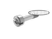 開槽高圓柱頭不脫出螺釘 GOST 10336