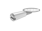 高精度開槽無頭錐形螺栓 GOST 15163