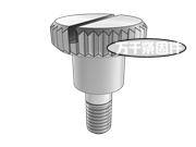 開(kāi)槽滾花頭臺(tái)階螺釘 IS 3726