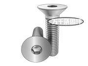 內(nèi)六角沉頭螺釘 IS 6761