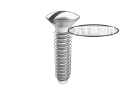 開(kāi)槽半沉頭自攻螺釘F型 ISO 1483