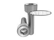 滾花內(nèi)六角圓柱頭螺釘 ISO 4762