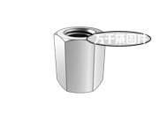 建筑機(jī)械與設(shè)備 高強(qiáng)度六角厚螺母 JG/T 5057.23