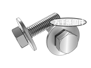 精制小六角頭螺栓和平墊圈組合 JIS B1130