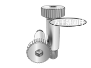 滾花內六角圓柱頭軸肩螺釘 JIS B1175