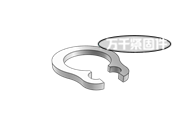 軸用擋圈 JIS B2807