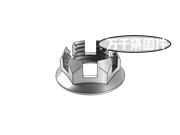 航空用開槽皇冠六角法蘭薄螺母 MS 14145