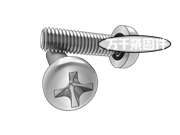 帶密封圈十字槽盤(pán)頭螺釘 MS 3212B