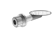 十二角頭法蘭細桿螺栓 MS 9189