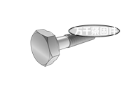 六角頭細(xì)桿螺栓 MS 9516