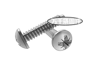 十字槽盤頭自攻螺釘C型 NF E25