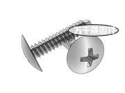 H型十字槽大扁頭自攻釘F型 QC/T 602