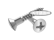 十字槽半沉頭木螺釘 QC 294