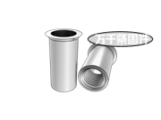 鋁合金沉頭拉鉚螺母 QIB/IND CMA