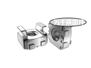 四方卡式浮動螺母 QIB/IND CNS