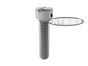 開槽帶孔圓柱頭螺釘 QJ 2385