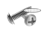 H型十字槽盤頭凸緣自攻螺釘F型 SJ 2501